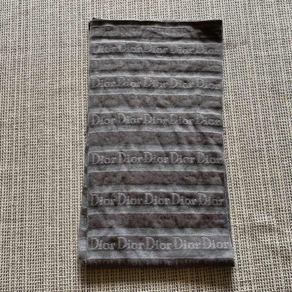 Dior logo scarf